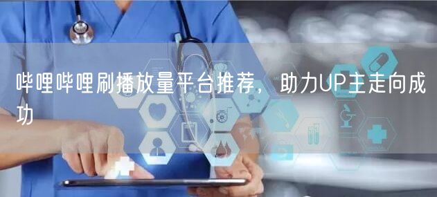 哔哩哔哩刷播放量平台推荐，助力UP主走向成功
