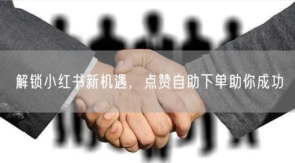 解锁小红书新机遇，点赞自助下单助你成功