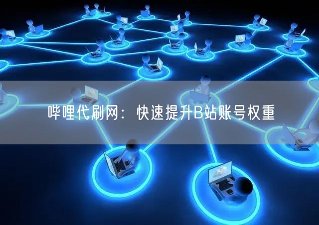 哔哩代刷网：快速提升B站账号权重