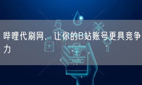 哔哩代刷网，让你的B站账号更具竞争力