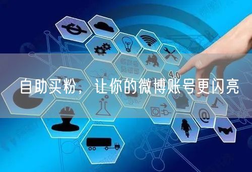 自助买粉，让你的微博账号更闪亮